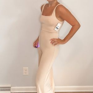 Tan Jumpsuit